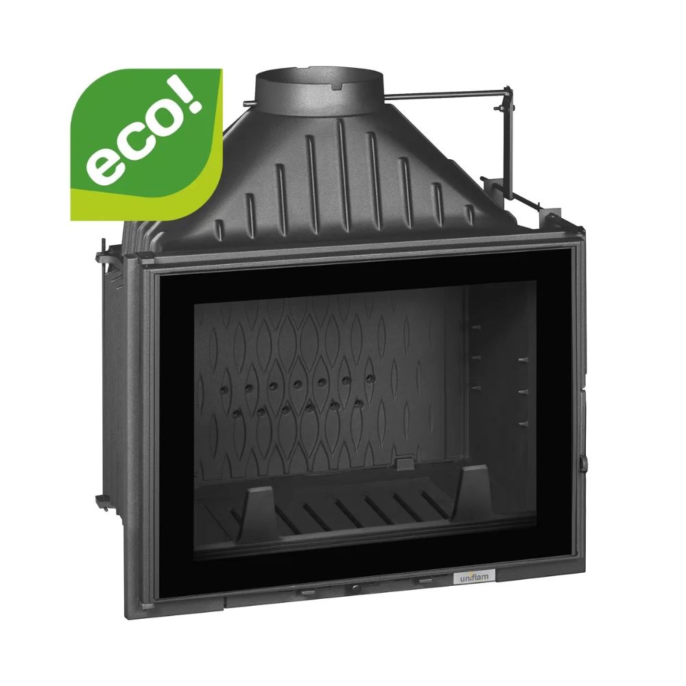 Kaminski vložek / Vgradni kamin UNIFLAM 700 PLUS ECO z loputo in dovodom zraka, 12 kW | Toplozračni kamini | Kamini |