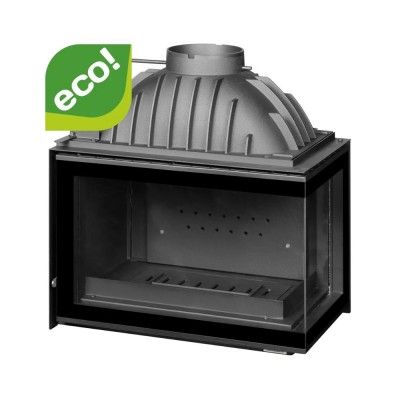 Kaminski vložek / Vgradni kamin UNIFLAM 700 PLUS ECO z loputo in dovodom zraka, desna stran, 9 kW - Uniflam