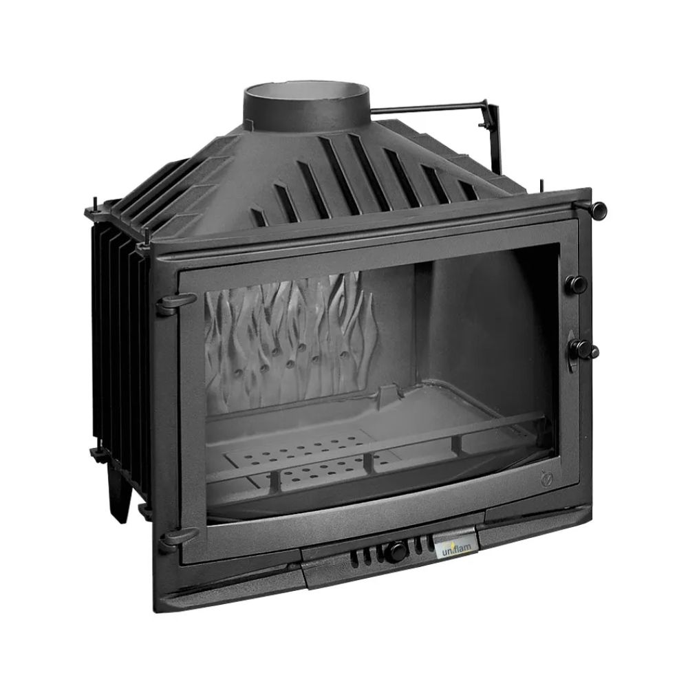 Kaminski vložek / Vgradni kamin UNIFLAM 700 SELENIC ECO z loputo in dovodom zraka, 10 kW | Toplozračni kamini | Kamini |