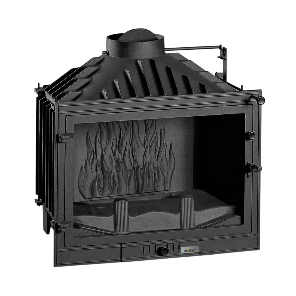 Kaminski vložek / Vgradni kamin UNIFLAM 700 STANDARD ECO z loputo in dovodom zraka, 10 kW | Toplozračni kamini | Kamini |