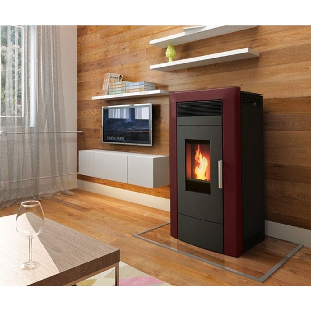 Peč na pelete za centralno Alfa Plam Commo Bordeaux, 22.5kW | Peči na pelete za centralno | Peči na pelete |