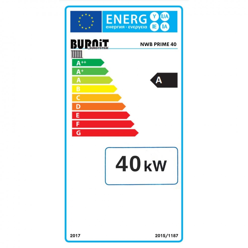 Kotel na drva / Centralna peč na drva BURNiT NWB PRIME 40, 40 kW | Kotli na drva / Centralna peč na drva |  |