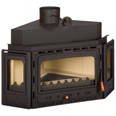 Kaminski vložek / Vgradni kamin Prity ATC, 14.2 kW - Kamini na drva