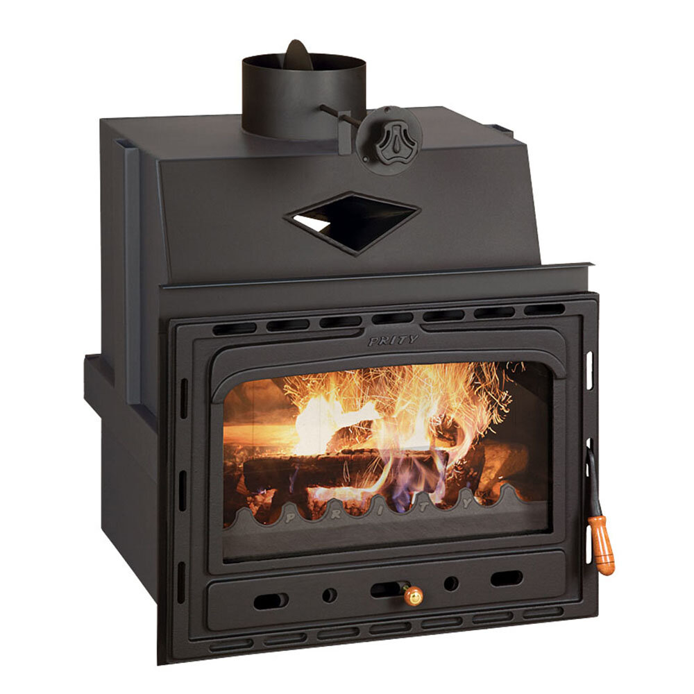 Kaminski vložek / Vgradni kamin Prity C, 15.8 kW | Toplozračni kamini | Kamini |