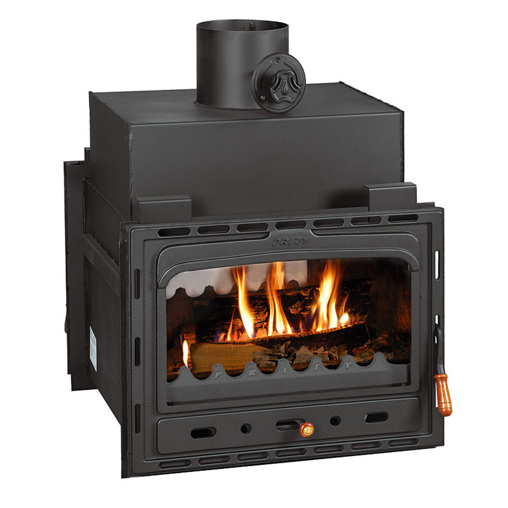 Kaminski vložek / Vgradni kamin Prity 2C, 16kW | Toplozračni kamini | Kamini |