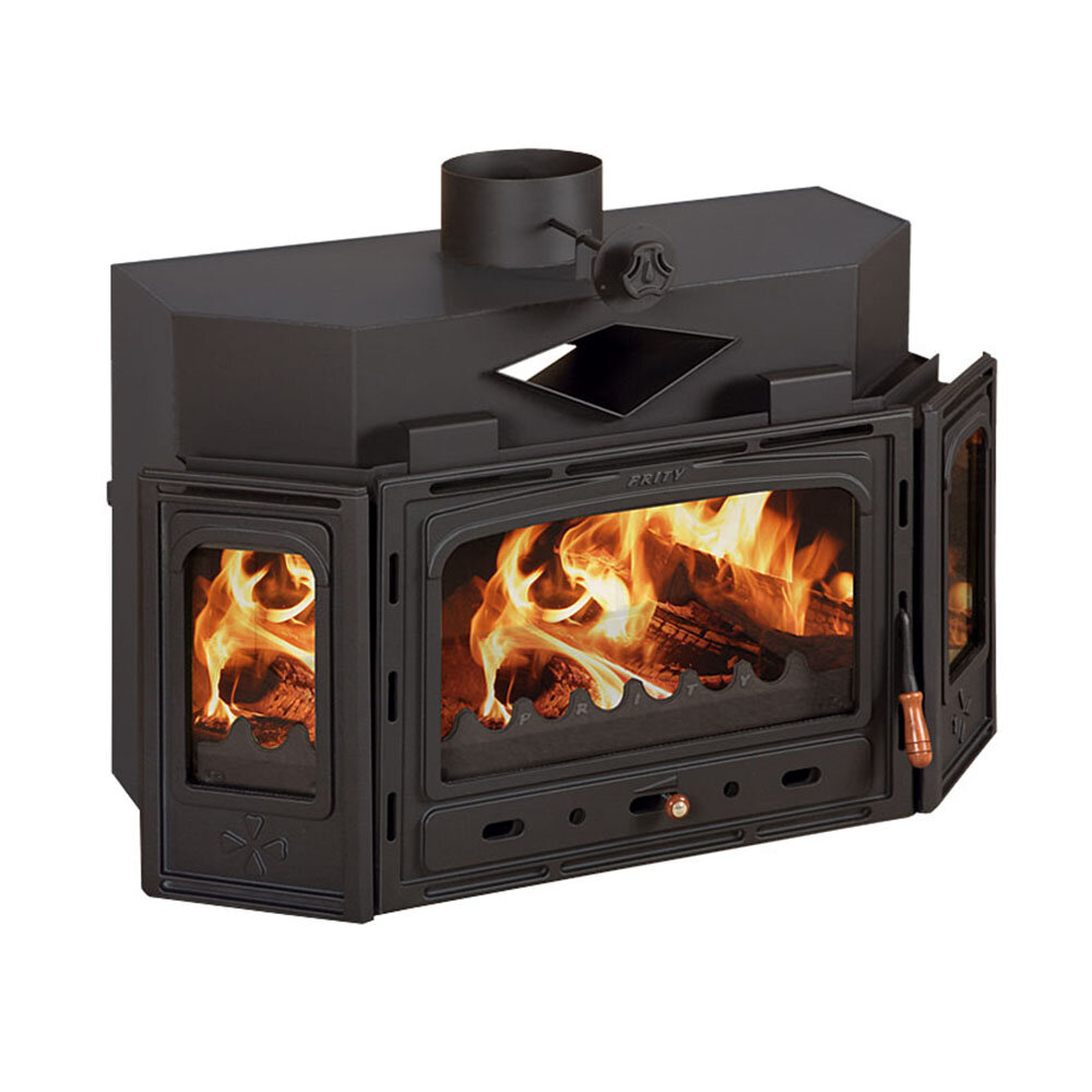 Kaminski vložek / Vgradni kamin Prity TC, 16 kW | Toplozračni kamini | Kamini |