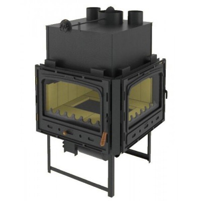 Kaminski vložek / Vgradni kamin Prity 2CF, 18.2 kW - Kamini na drva