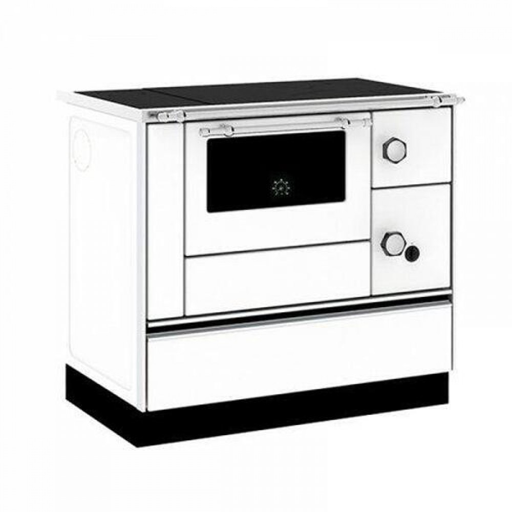 Štedilnik na drva Alfa Plam Alfa 90 H Favorit, Bela, Levo, 6.5 kW | Štedilniki na drva | Les |