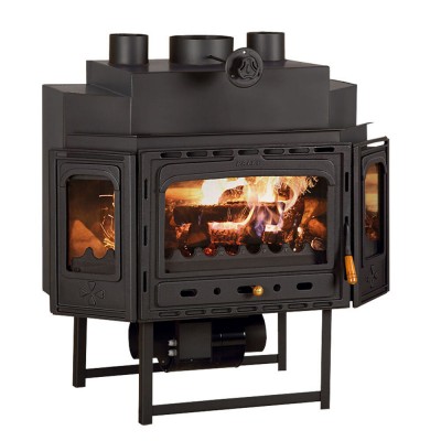 Kaminski vložek / Vgradni kamin Prity TCF, 18.5 kW - Kamini na drva