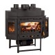 Kaminski vložek / Vgradni kamin Prity TCF, 18.5 kW | Toplozračni kamini | Kamini |