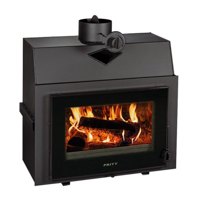 Kaminski vložek / Vgradni kamin Prity P TV, 13.1 kW - Kamini na drva