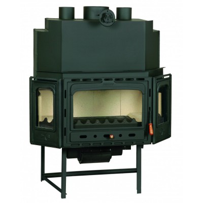 Kaminski vložek / Vgradni kamin Prity TC2F, 18.5kW - Kamini na drva