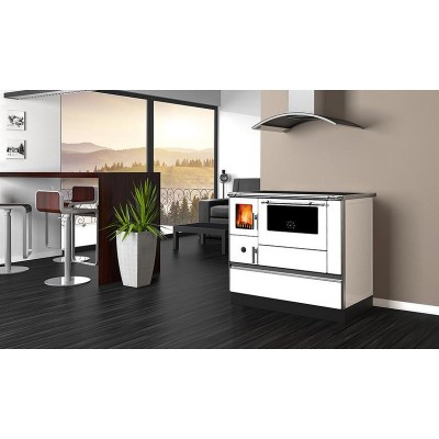 Štedilnik na drva Alfa Plam Dominant 90H Bela, 6.5kW - Primerjava izdelkov