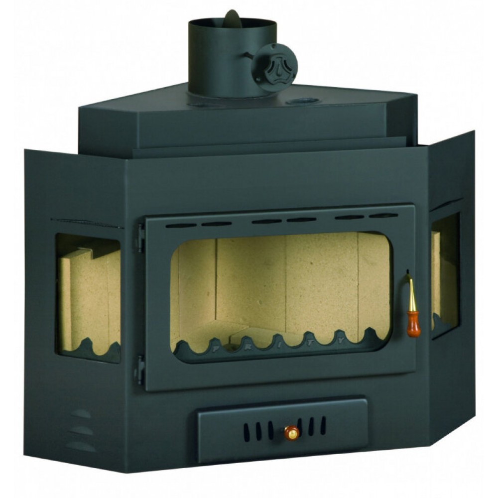 Kaminski vložek / Vgradni kamin Prity A, 14.2 kW | Toplozračni kamini | Kamini |