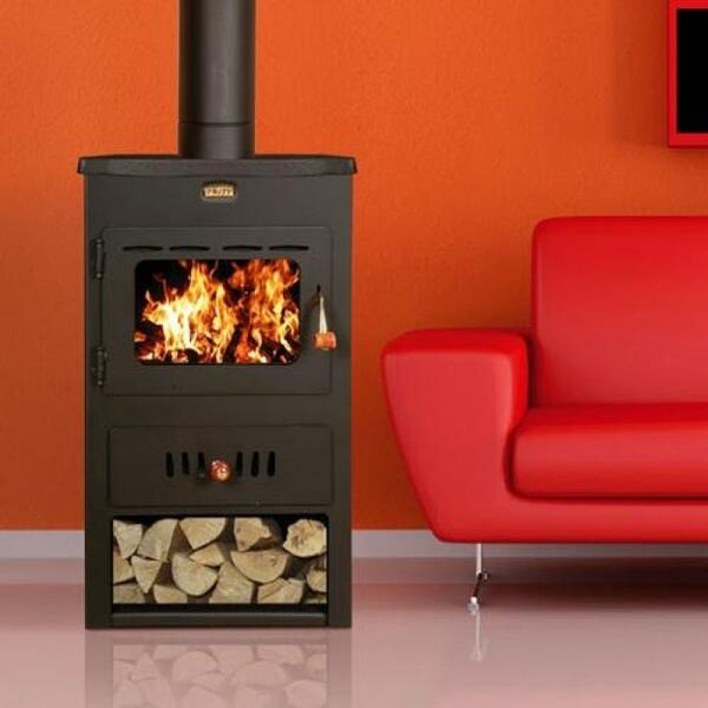 Toplovodni kamin na drva Prity K1 W8, 13.1kW | Toplovodni kamini na drva | Peči na drva |