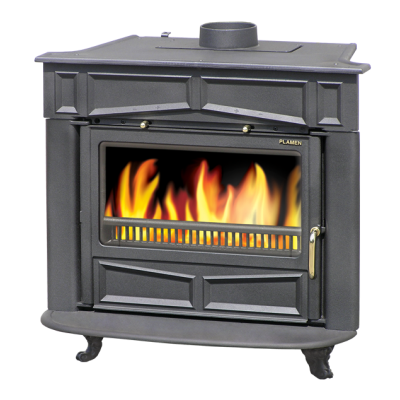 Peč na drva Plamen Glas Franklin 11kW - Plamen