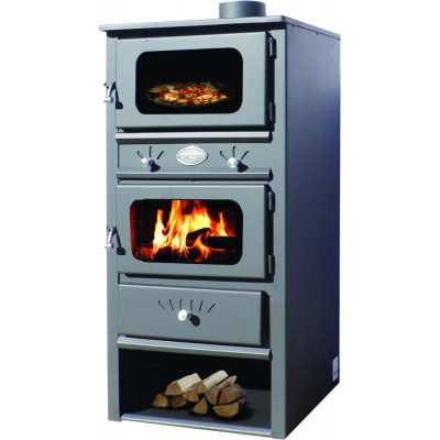 Wood burning stove with oven Zvezda MF 10, 7.6kW, Log - Primerjava izdelkov