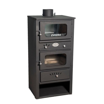 Wood burning stove with oven Zvezda MF 10, 7.6kW, Log - Primerjava izdelkov