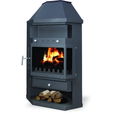 Peč na drva Zvezda Fantasia, 10.8 kW - 