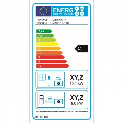 Multi Fuel Stove With Back Boiler Zvezda Maxi VR 16, 24.1kW - Primerjava izdelkov
