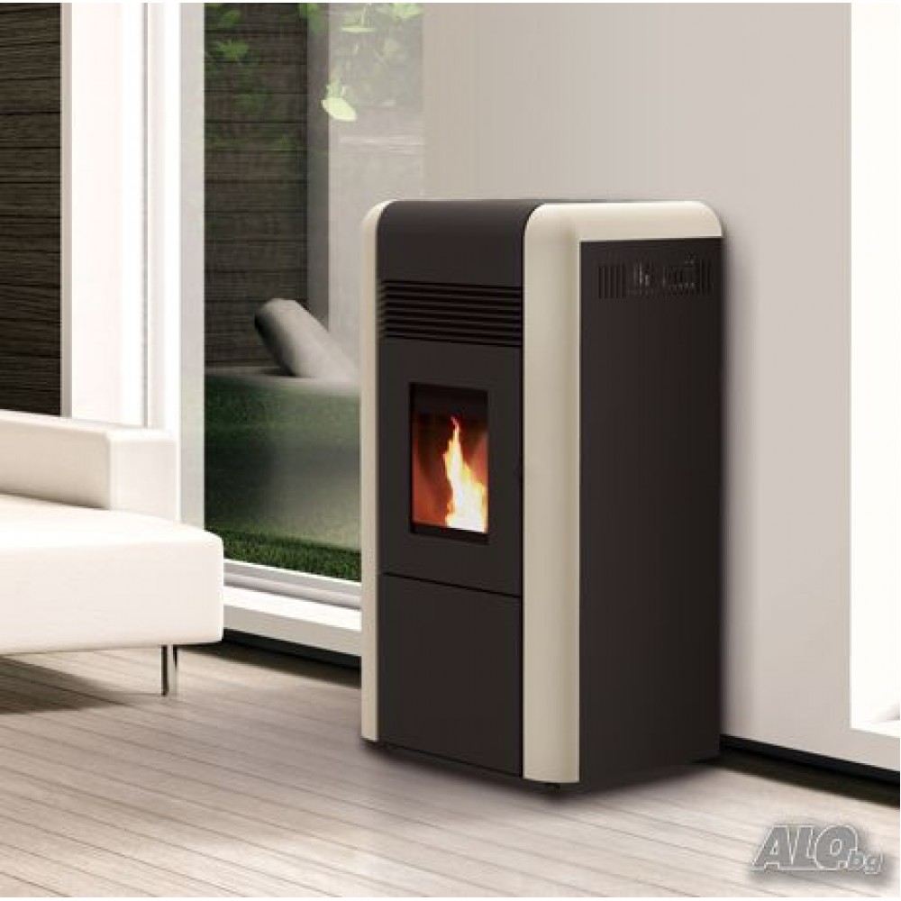 Peč na pelete za centralno Alfa Plam Dino 27 Srebrna, 27kW | Peči na pelete za centralno | Peči na pelete |