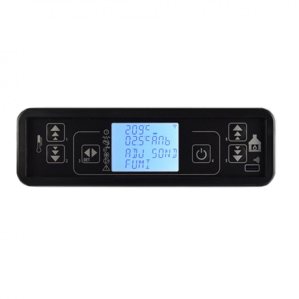 Zaslon Micronova, F047 | Elektronika | Deli peči na pelete |