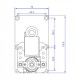 Motorni reduktor Mellor FB1137, 4.75RPM za peč na pelete Arce, Ecoteck, Emaflam, La Nordica, Ravelli idr. | Motorni reduktorji | Deli peči na pelete |