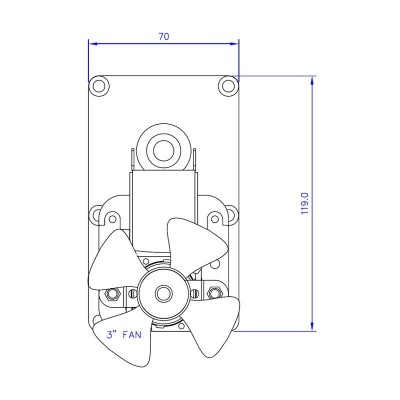Motorni reduktor Mellor FB1146, 5,3RPM za peč na pelete Ecoteck, Lincar, Moretti Design, Ravelli, Thermorossi, Ungaro idr. - Motorni reduktorji za peči na pelete