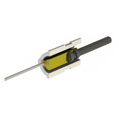 Nizkonapetostno Vžigalna tuljava za peči na pelete Eco Spar, BURNiT, skupna dolžina 65mm, 95W do 24V - Vžigalne naprave za peči na pelete