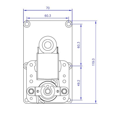 Motorni reduktor Mellor FB1171, 1,5RPM za peč na pelete Eco Spar, Arce, Cadel, Caminetti Montegrappa, Edilkamin, Italiana Camini, Palladio idr. - Motorni reduktorji za peči na pelete