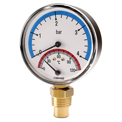 Axial thermomanometer Cewal, Bottom connection - Primerjava izdelkov