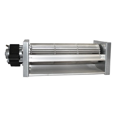 Tangencialni ventilator Fergas za peči na pelete Cadel in druge s Ø80 mm, Pretok 305 m³/h - Ventilatorji in puhala za peči na pelete
