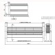 Tangencialni ventilator za peči na pelete Ø80 mm, Pretok 251-302 m³/h | Ventilatorji in puhala | Deli peči na pelete |