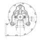 Centrifugalni ventilator EBM za peči na pelete Ecoteck, Edilkamin, Ravelli in druge, pretok 140 m³/h | Ventilatorji in puhala | Deli peči na pelete |