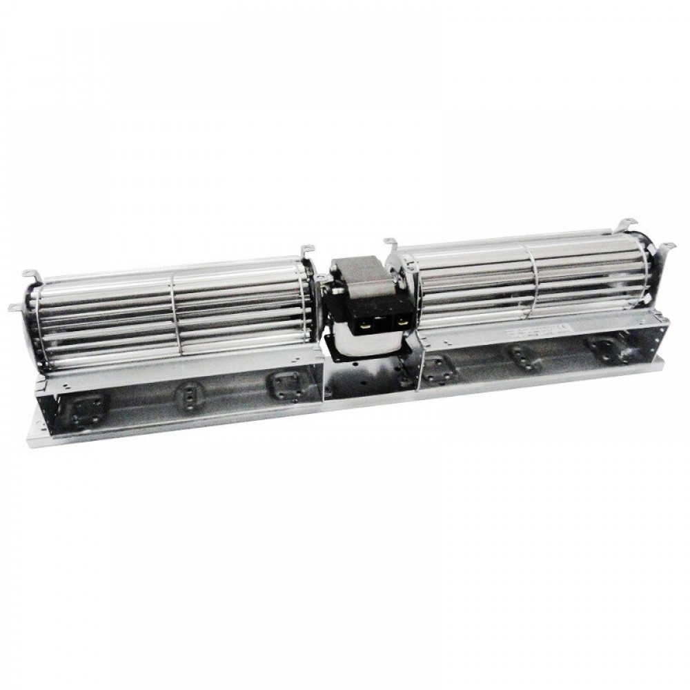 Dvojni prečni ventilator s Ø60 mm, pretok 168 m³/h | Ventilatorji in puhala | Deli peči na pelete |