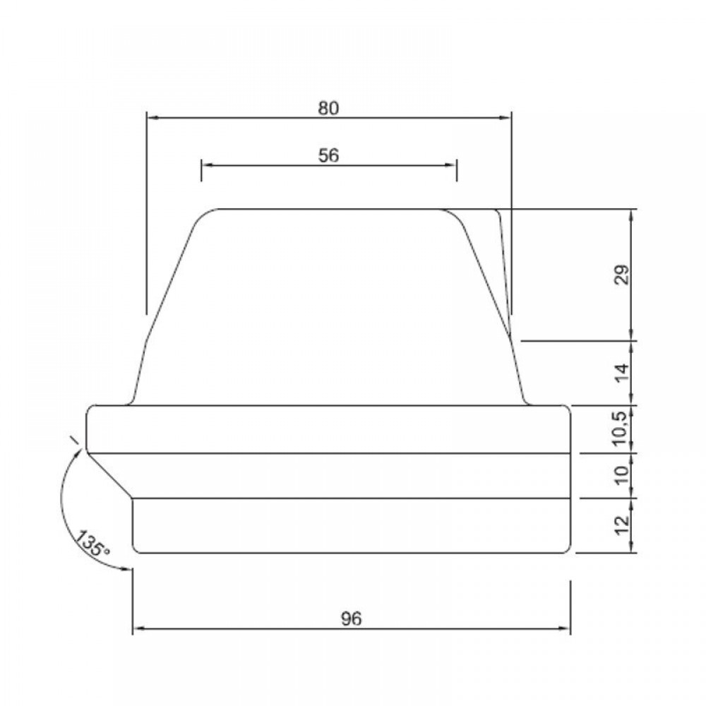 Litoželezni gorilnik za peč na pelete 165 x 106 mm | Žganje | Zgorevalna komora |