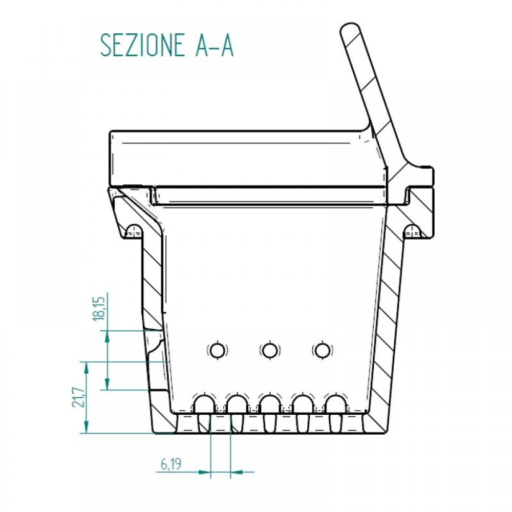 Litoželezni gorilnik za peč na pelete, 118 x 99 mm | Žganje | Zgorevalna komora |