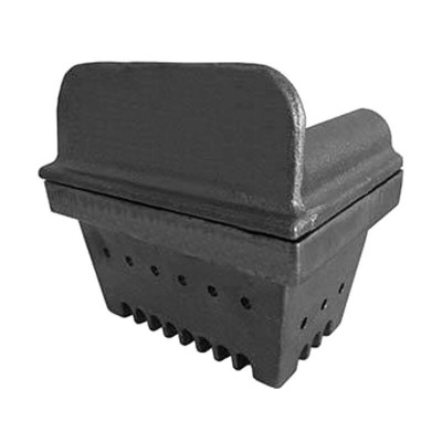 Litoželezni gorilnik za peč na pelete Kalon, 136 x 92 mm - Rezervni deli za peči na pelete