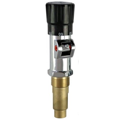 Thermostatic draft regulator for solid fuel boiler - Centralno ogrevanje