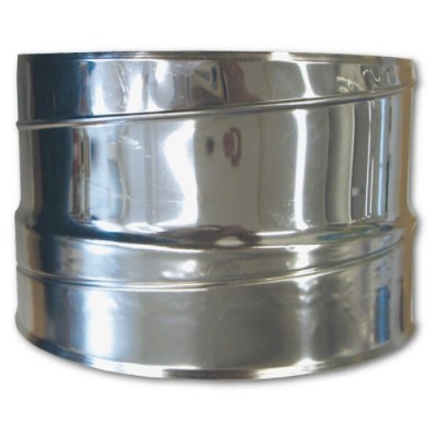 Adapter za gibljivo dimovodno cev, nerjaveče jeklo AISI 304, Ф100-Ф300 - Dimniki