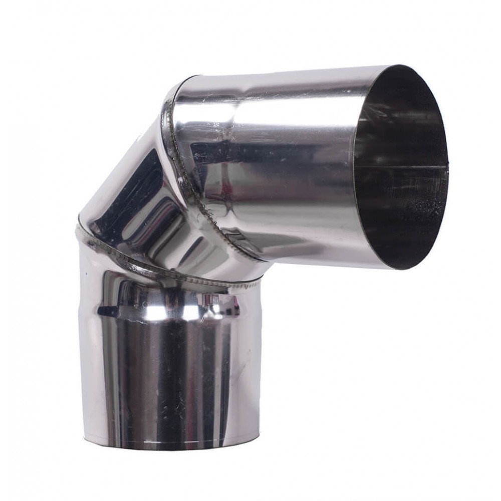 Dimniški set za peč na pelete, nerjaveče jeklo AISI 304, 80-130 mm - 80-150 mm | Dimniški kompleti | Dimniki |