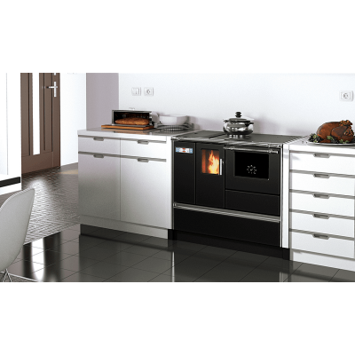 Štedilnik na pelete Alfa Plam Alfa 90 Pelet Antacit, 8.18kW - Štedilniki na pelete