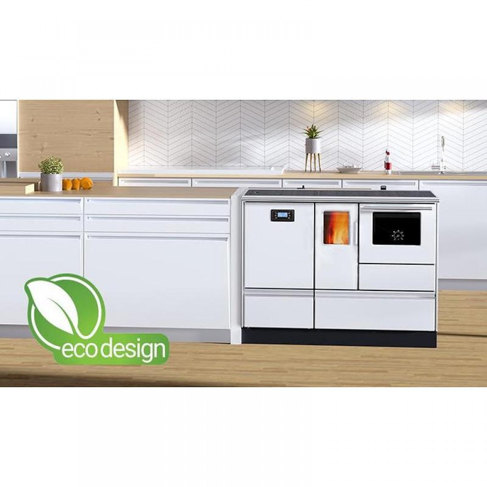 Štedilnik na pelete za centralno Alfa Plam Alfa Term 20 Pellet Bela, 20kW | Štedilniki na pelete | Peleti |