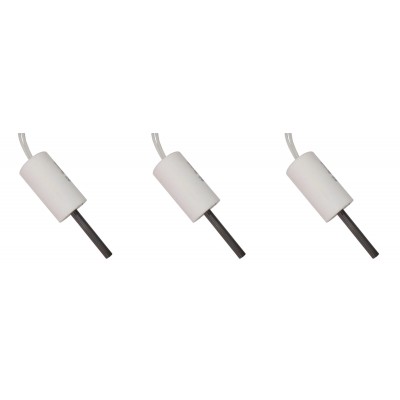 Nizkonapetostni Vžigalna tuljava za peči na pelete ComfortBilt, Edilkamin in drugi, skupna dolžina 66 mm, 90 - 100 W do 24 V AC - x3 - 