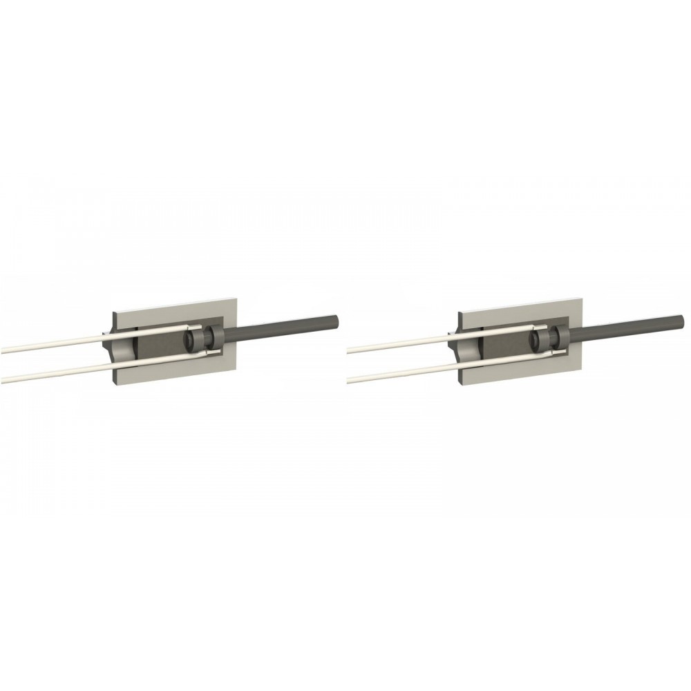 Nizkonapetostno Vžigalna tuljava za peči na pelete Eco Spar, BURNiT, skupna dolžina 65mm, 95W do 24V - x2