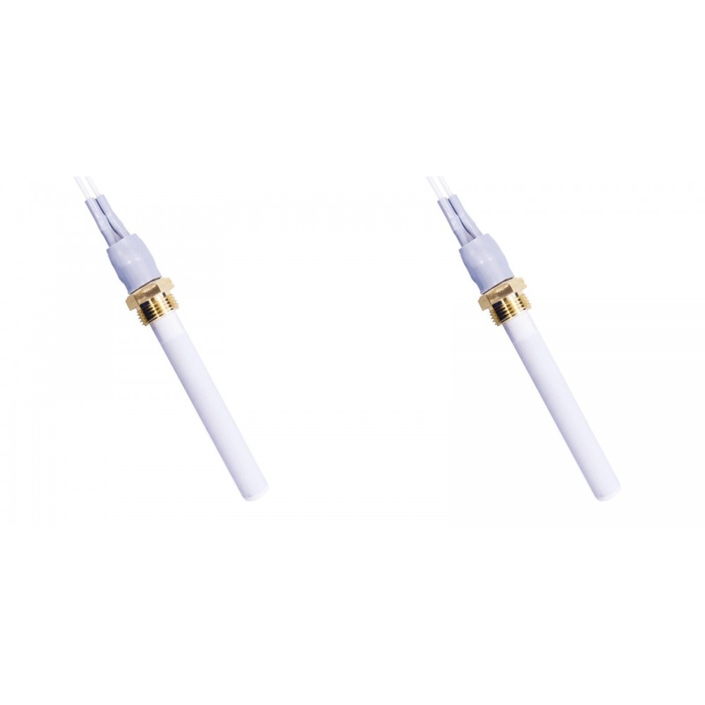 Keramično Vžigalna tuljava za peči na pelete Eco Spar, BURNiT, Warmflow, Adler, AMG, Ecoteck in drugi, skupna dolžina 88mm, 250W - x2 | Vžigalne naprave za peči na pelete | Rezervni deli za peči na pelete |