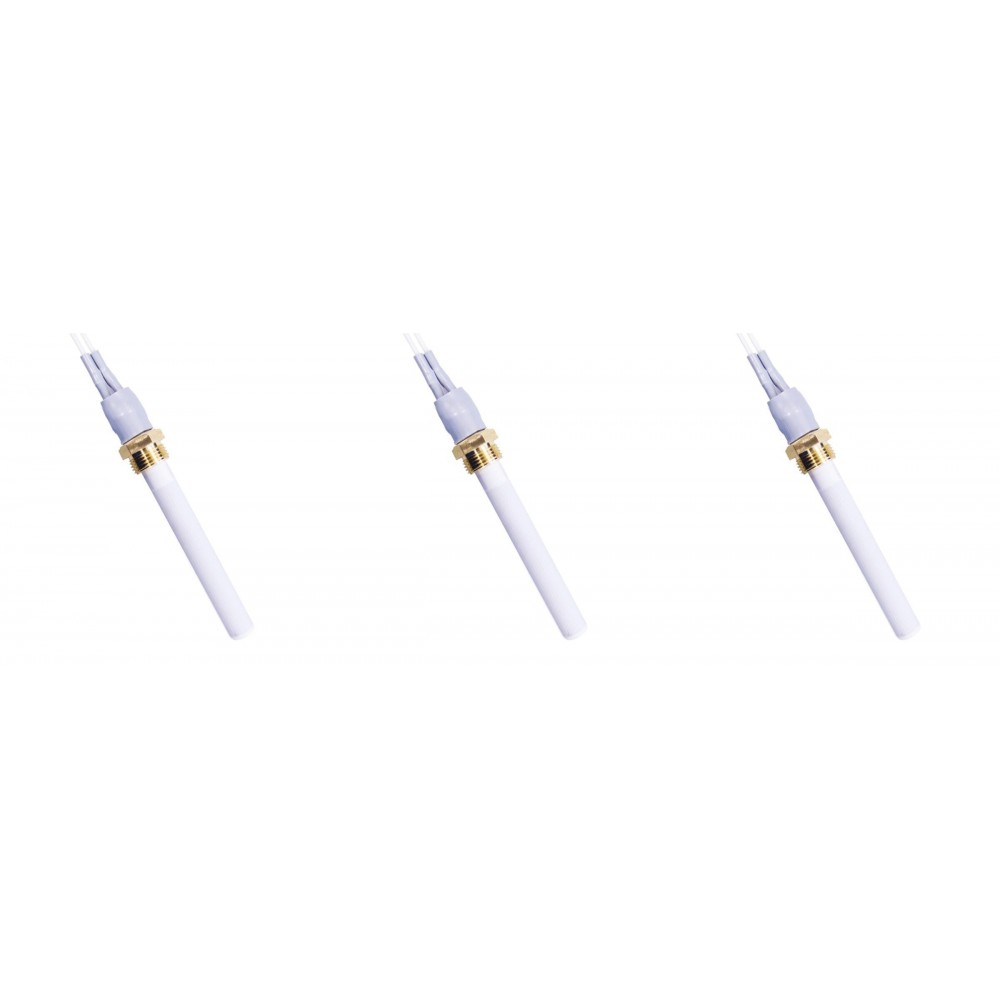 Keramično Vžigalna tuljava za peči na pelete Eco Spar, BURNiT, Warmflow, Adler, AMG, Ecoteck in drugi, skupna dolžina 88mm, 250W - x3