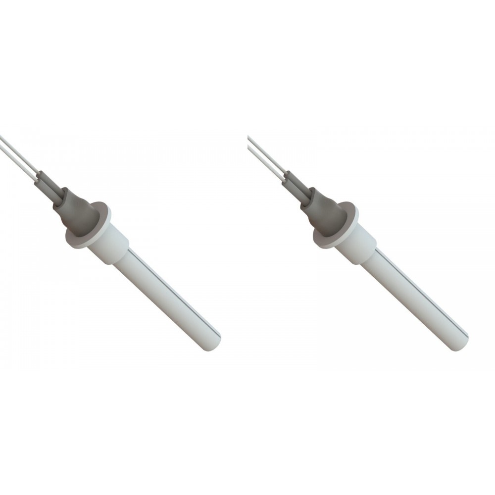 Keramično Vžigalna tuljava za peči na pelete ETA, Grant Spira, ComfortBilt in drugi, skupna dolžina 107mm, 260W - x2