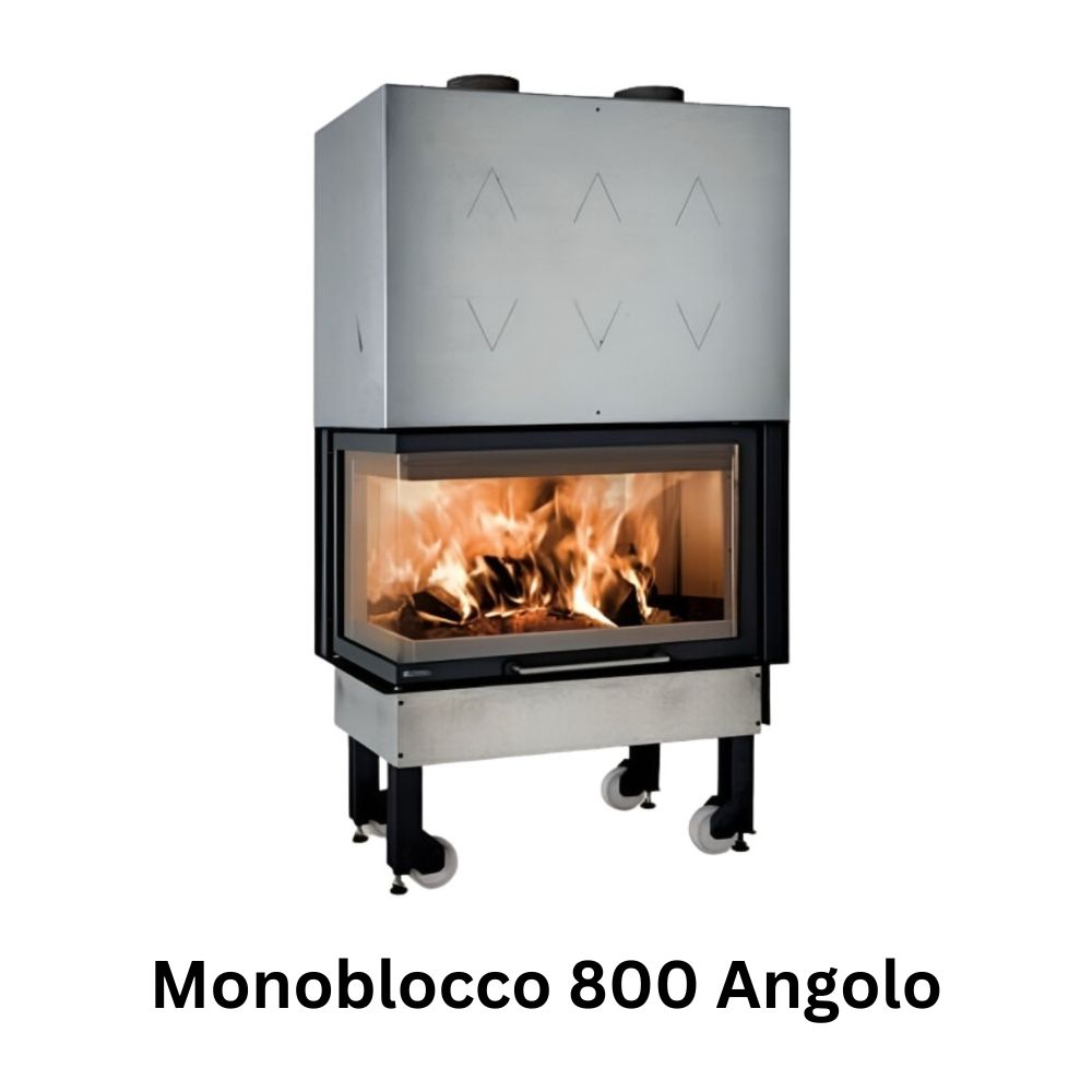 Italijanski vgradni kamin na drva